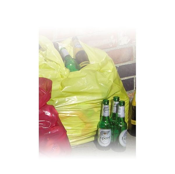 Medium Duty Sacks, Yellow, 18