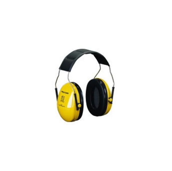 3M™ H510 Peltor™ Optime™ I Earmuffs, 27 dB, Yellow, Headband