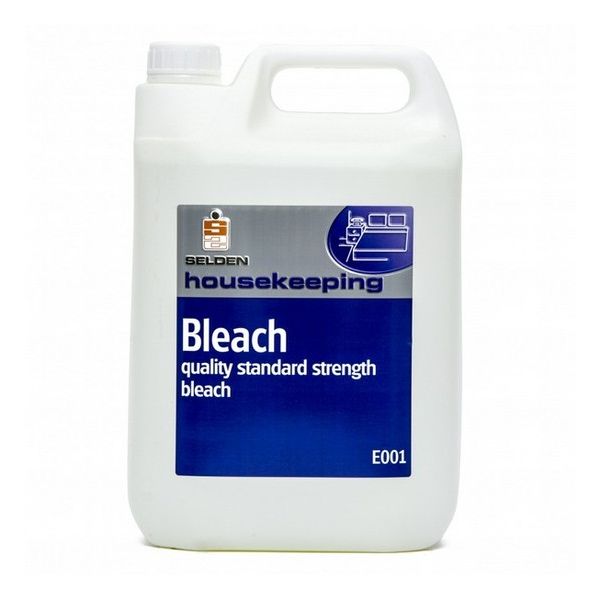 Selden® E001 Standard Strength Bleach, 5 Litres