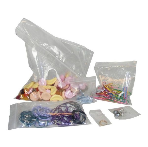 Grip Seal Polythene Bags, 230 x 325 mm (9