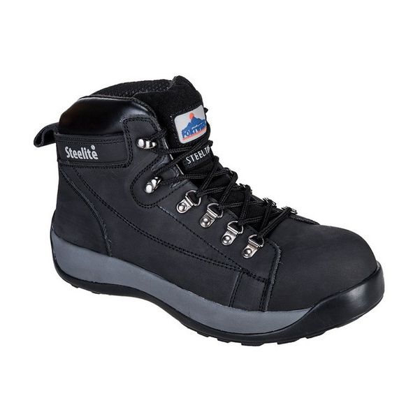 Portwest® FW31 Steelite™ Mid Cut Safety Boots, Nubuck, SB