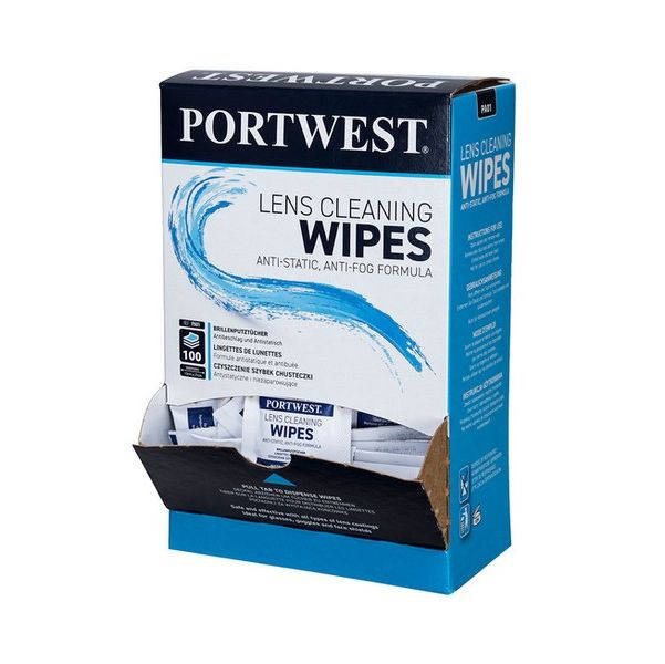 Portwest® PA01 Lens Cleaning Towelettes