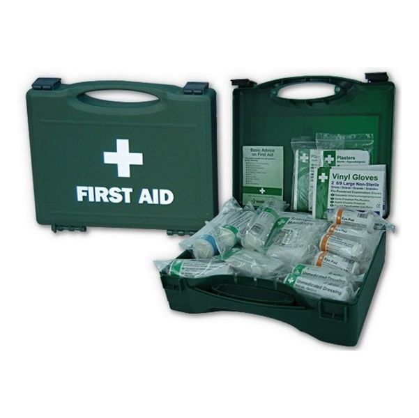 HSE Compliant First Aid Kit, 1-10 Persons