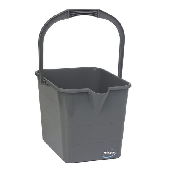 Vikan 375018 Mop Bucket 15 Litre, Grey