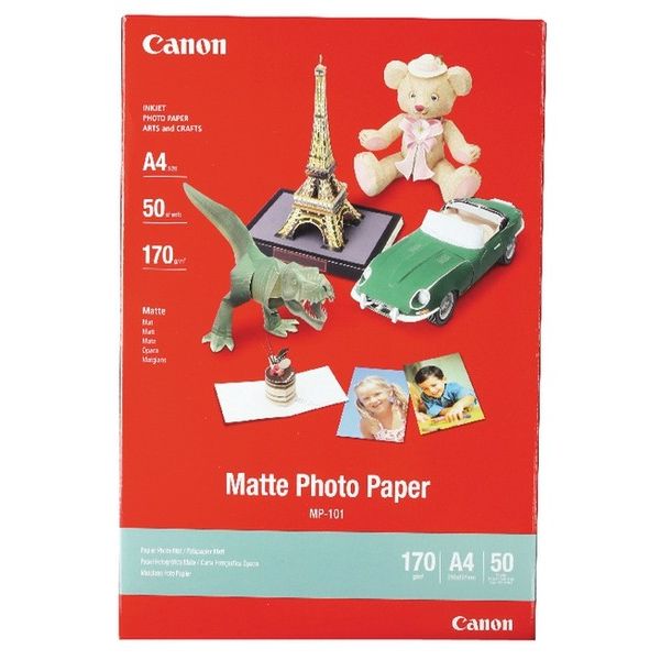 Canon Matt Photo Paper A4 Pk50 MP101