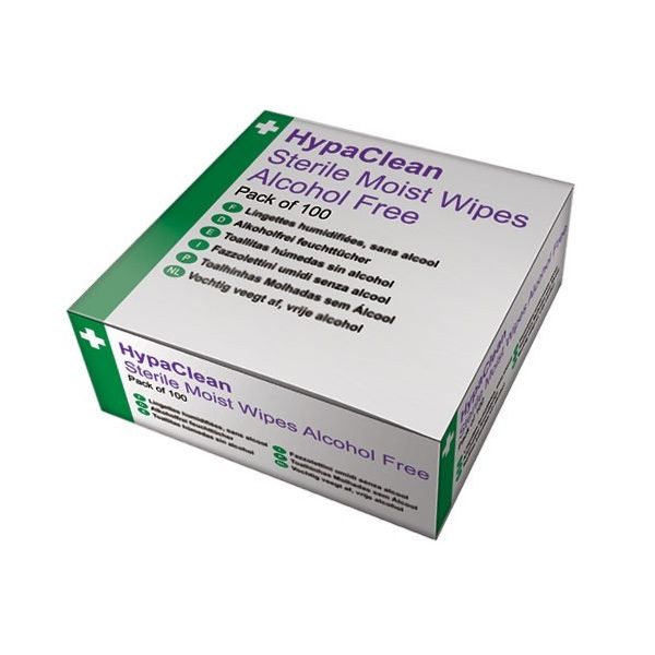 HypaClean Sterile Moist Wipes