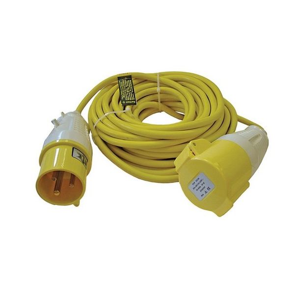 Faithfull Power Plus Trailing Lead  14 Metre 32 Amp 110 Volt