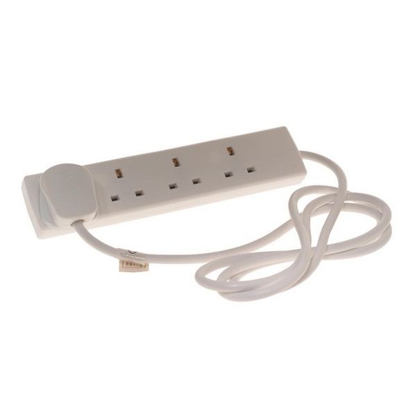 SMJ Extension Lead 4 Way 13 Amp 2 Metre