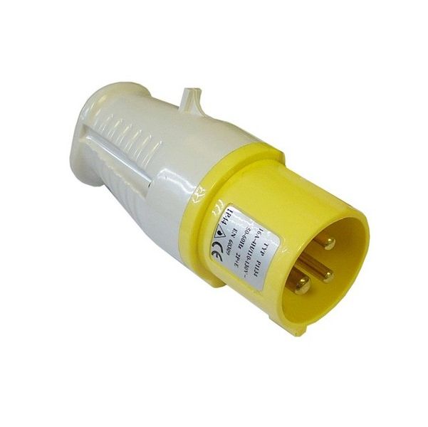 Faithfull Power Plus Yellow Plug   16 Amp 110 Volt