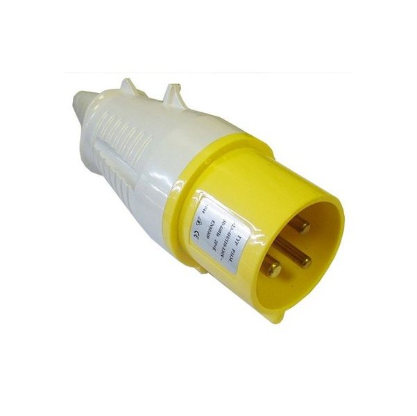 Faithfull Power Plus Yellow Plug  32 Amp 110 Volt