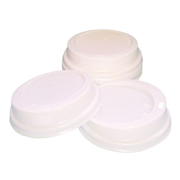 Robinson Young Caterpack 35cl Paper Cup Sip Lids White Pack of 100 RY01163