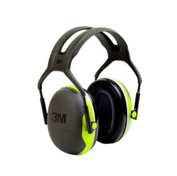 3M™ X4A Peltor™ Earmuffs, 33 dB, Hi-Viz, Headband