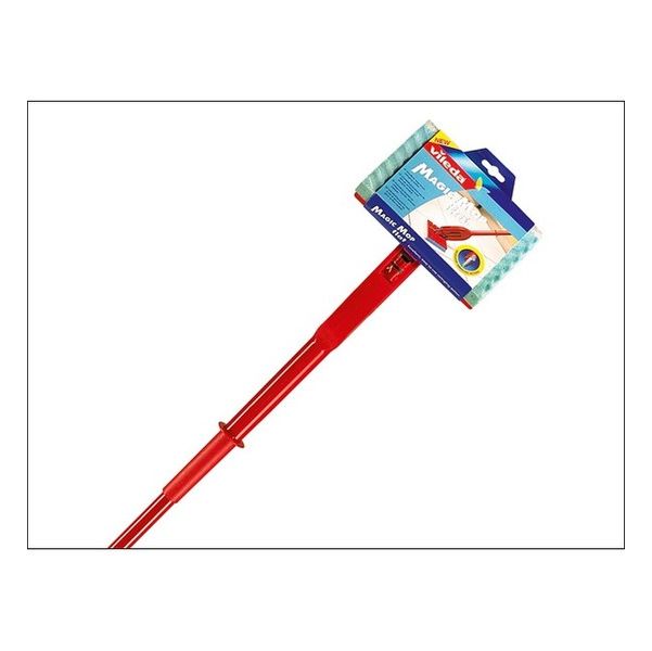 Vileda® Magic Mop with Flat Head, Red