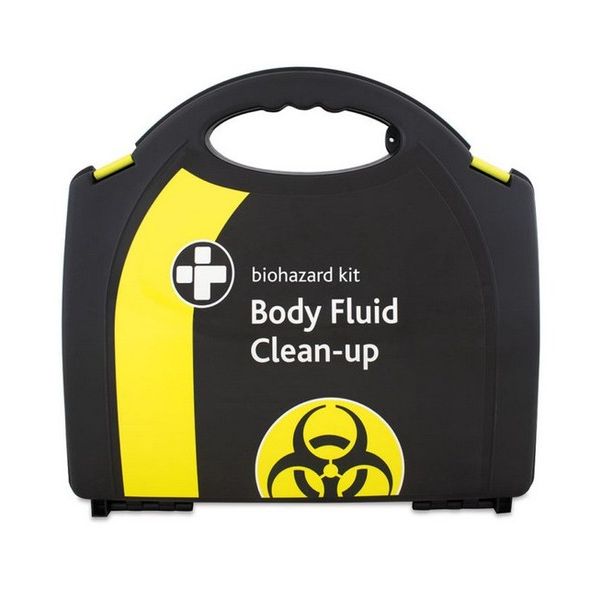 Body Fluid Clean Up Kit in Large integral Aura*Black/Yellow