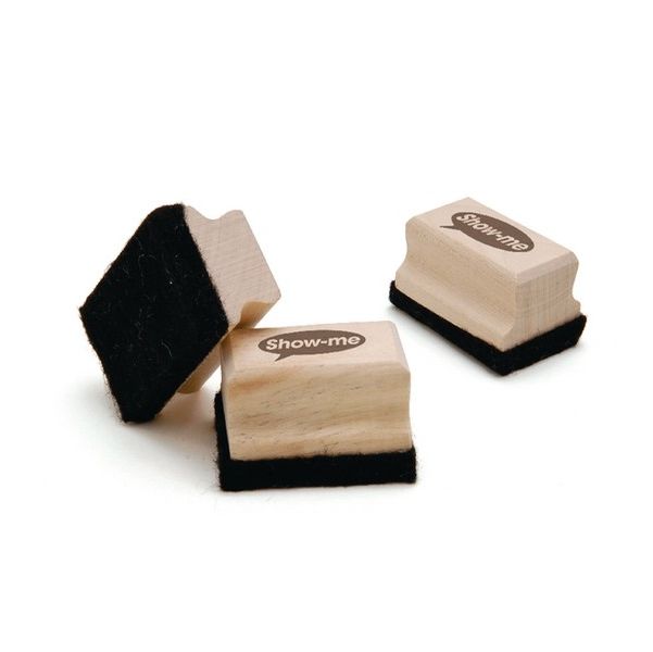 Show-Me Wooden Handled Mini Felt Eraser  Wme30