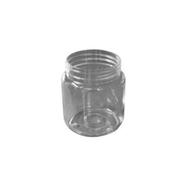 Polystyrene Honey Jar Containers with Lid, 8oz