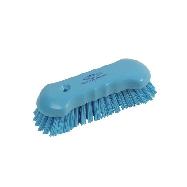 Hillbrush® Large Stiff Curved Back Scrub, 198mm