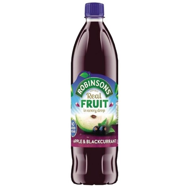 Robinsons Apple/Blackcurrant Squash No Sugar 1 Litre 4158