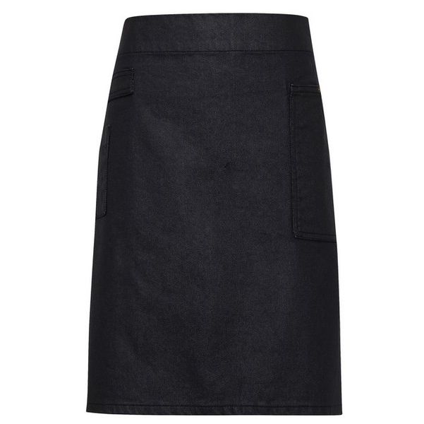Premier Division Waxed-Look Denim Waist Apron
