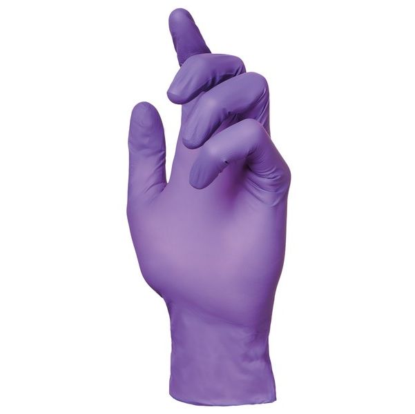 SoftGuard® Accelerator, Sulphur & Powder Free 1.5 AQL Nitrile Examination Gloves, Purple