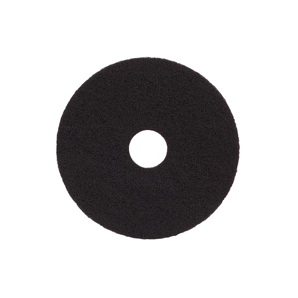 Scrubbing Standard Floor Pad, Black, 17
