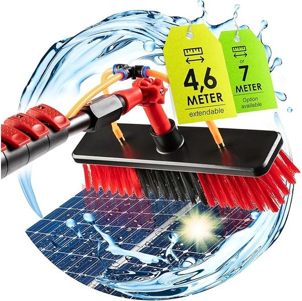 BoomDing Window Cleaning Brush, 7 Meter Extendable