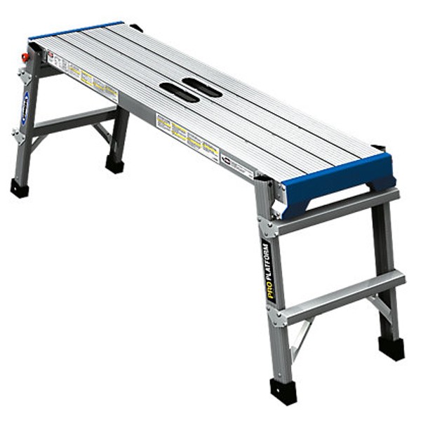 Werner® Folding Work Platform, Aluminium, 500mm x 1.15m